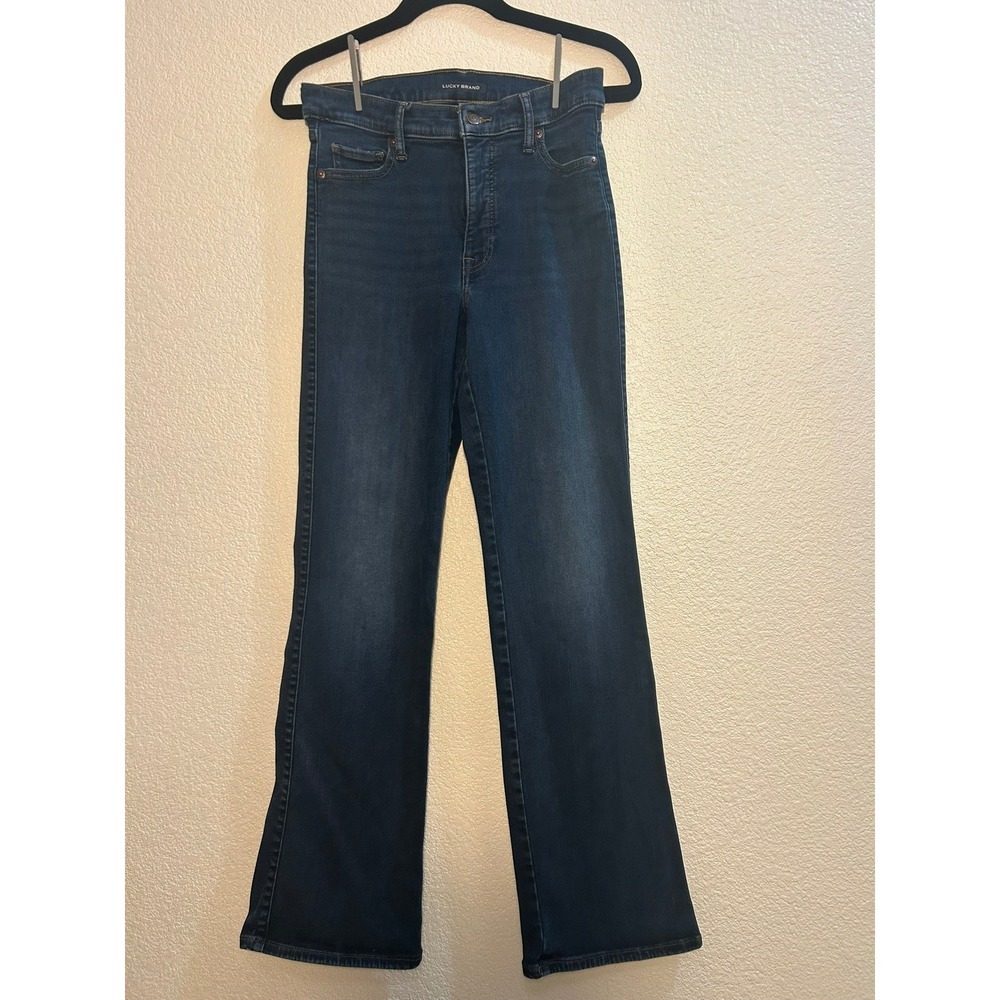 Lucky Brand Uni Boot Jeans Dark Wash Denim Size 3 Regular Bootcut